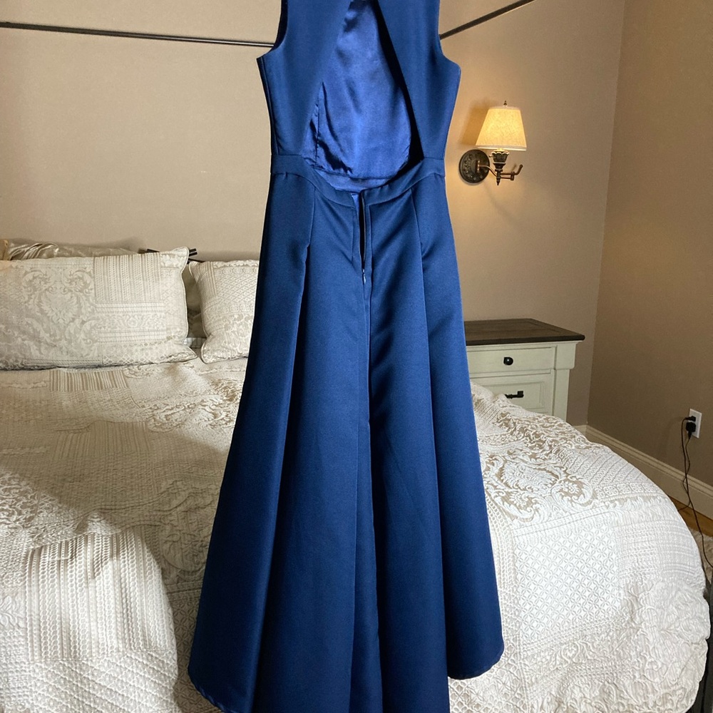 Lulu’s high low navy dress size small